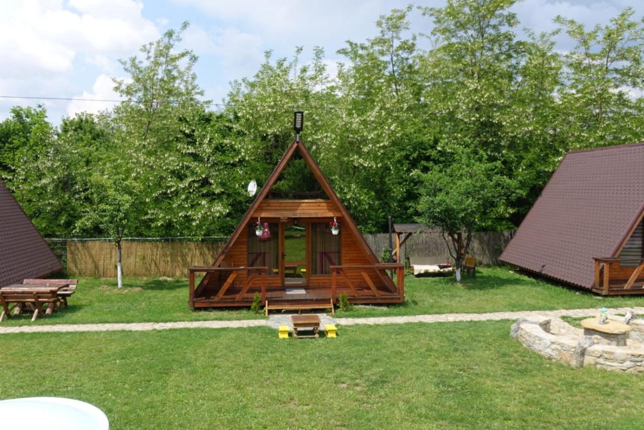 Casute In Copac & Case A Frame Porumbacu de Sus Exterior photo